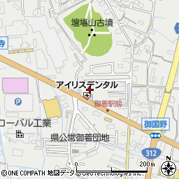 兵庫県姫路市御国野町国分寺509周辺の地図