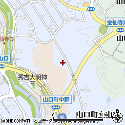 兵庫県西宮市山口町上山口1-10周辺の地図