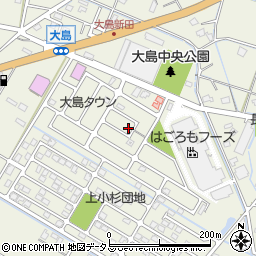 静岡県焼津市大島735-65周辺の地図