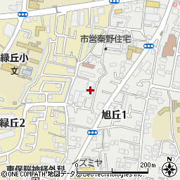 ユニハイム池田旭丘周辺の地図