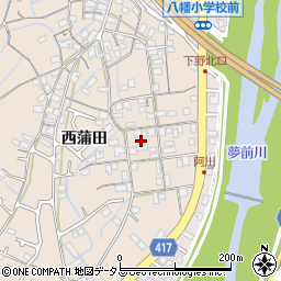 兵庫県姫路市広畑区西蒲田1052周辺の地図