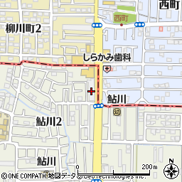 エディオン茨木鮎川店周辺の地図