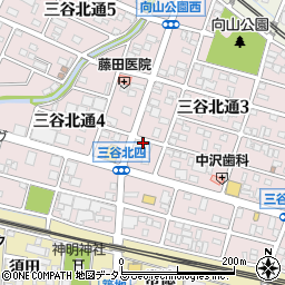 朝日新聞サービスアンカーＡＳＡ蒲郡　お申し込み・お問い合せ周辺の地図