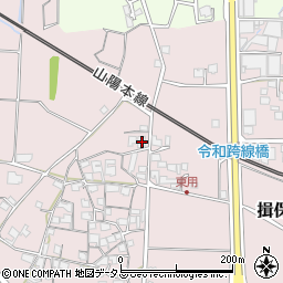 兵庫県たつの市揖保町東用402周辺の地図