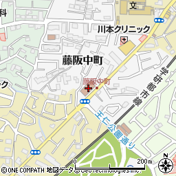 大阪府枚方市藤阪中町3-20周辺の地図