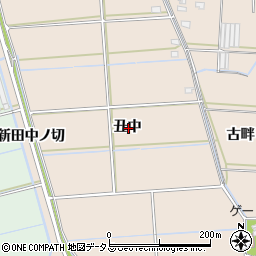 愛知県西尾市一色町治明丑中周辺の地図