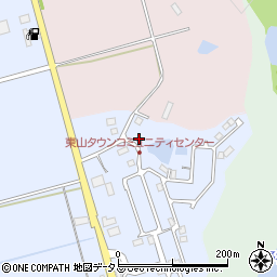 三重県伊賀市川合（東山タウン）周辺の地図