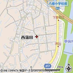 兵庫県姫路市広畑区西蒲田1051周辺の地図