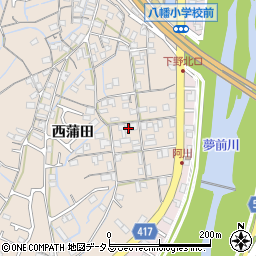 兵庫県姫路市広畑区西蒲田1054周辺の地図