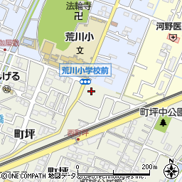 兵庫県姫路市町坪64周辺の地図