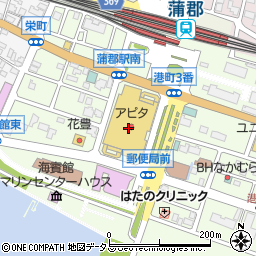 １００円ショップセリア　アピタ蒲郡店周辺の地図