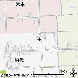 兵庫県揖保郡太子町船代223周辺の地図
