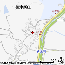 岡山県岡山市北区御津新庄1616周辺の地図