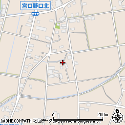 静岡県浜松市浜名区宮口2864-1周辺の地図