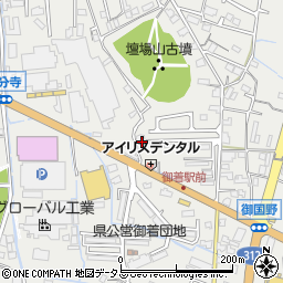 兵庫県姫路市御国野町国分寺494周辺の地図
