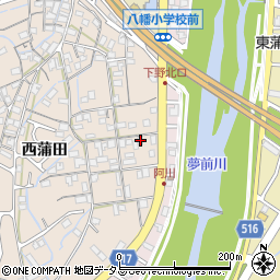 兵庫県姫路市広畑区西蒲田1093周辺の地図