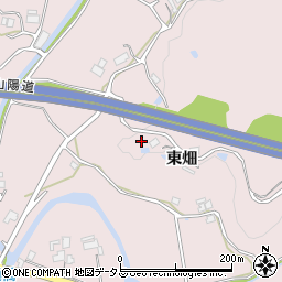 兵庫県神戸市北区淡河町東畑周辺の地図