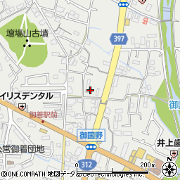 兵庫県姫路市御国野町国分寺584-2周辺の地図