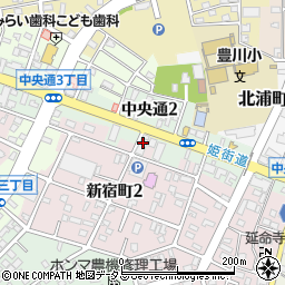 東海東京証券株式会社　豊川支店周辺の地図