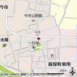 兵庫県たつの市揖保町東用837-2周辺の地図