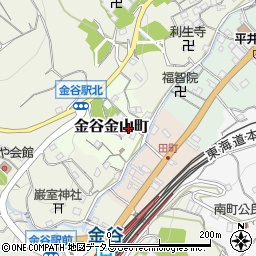 静岡県島田市金谷金山町79周辺の地図