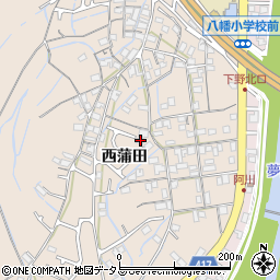 兵庫県姫路市広畑区西蒲田1185周辺の地図
