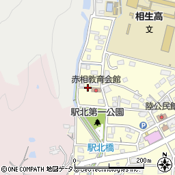 兵庫県相生市山手1丁目26周辺の地図