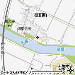 三重県鈴鹿市徳田町1603周辺の地図