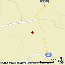 広島県神石郡神石高原町永野2362周辺の地図