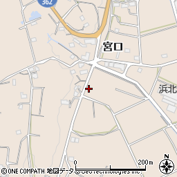 静岡県浜松市浜名区宮口2402周辺の地図