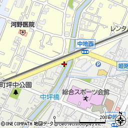 兵庫県姫路市町坪639周辺の地図