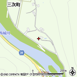 広島県三次市三次町647周辺の地図
