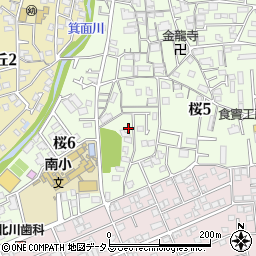 岡田文化住宅周辺の地図