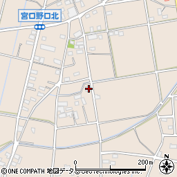 静岡県浜松市浜名区宮口2905-1周辺の地図
