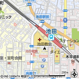 カフェ・ド・クリエ イケディア池田店周辺の地図