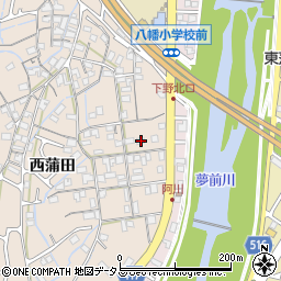 兵庫県姫路市広畑区西蒲田1091周辺の地図
