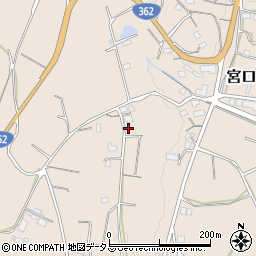 静岡県浜松市浜名区宮口2184-1周辺の地図