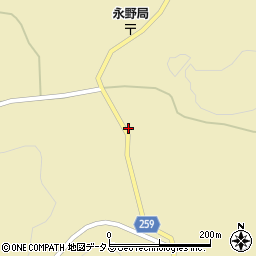 広島県神石郡神石高原町永野2377周辺の地図
