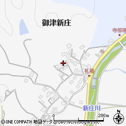 岡山県岡山市北区御津新庄1628周辺の地図