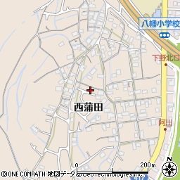 兵庫県姫路市広畑区西蒲田1182周辺の地図