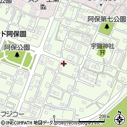 兵庫県姫路市阿保336-1周辺の地図