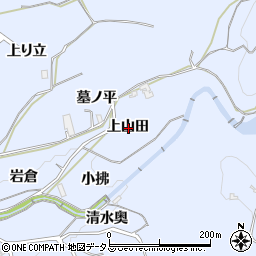 京都府綴喜郡井手町多賀上山田周辺の地図