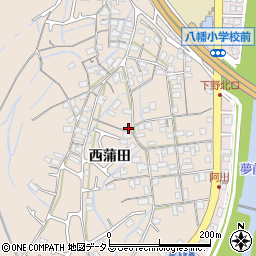 兵庫県姫路市広畑区西蒲田1186周辺の地図
