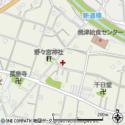 静岡県焼津市大島1230周辺の地図