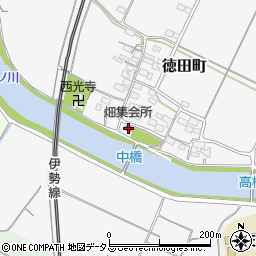三重県鈴鹿市徳田町1624周辺の地図