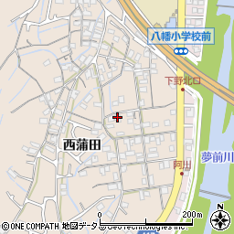 兵庫県姫路市広畑区西蒲田1046周辺の地図