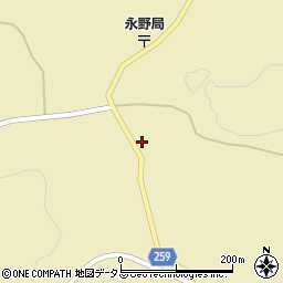 広島県神石郡神石高原町永野2375周辺の地図