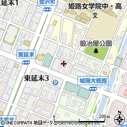 関西電力東延末変電所周辺の地図