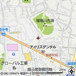 兵庫県姫路市御国野町国分寺441-11周辺の地図