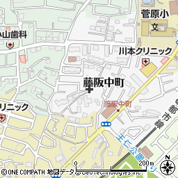 大阪府枚方市藤阪中町28-30周辺の地図
